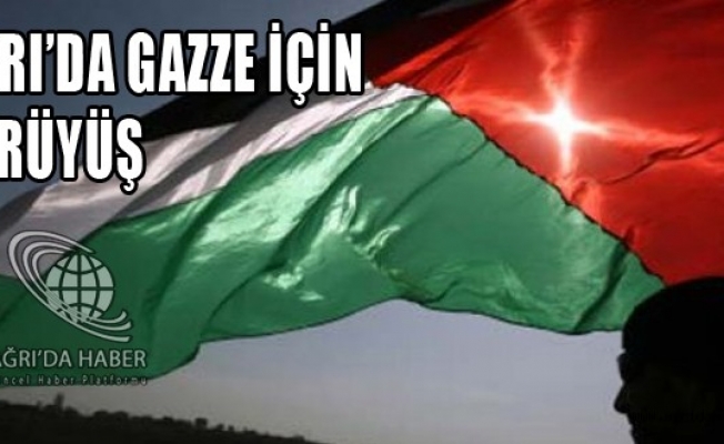 Ağrıda Yarın Gazze İçin Yürüyüş Düzenlenecek