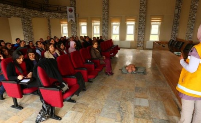 Belediyeden İş Sağlığı ve Güvenliği eğitimi
