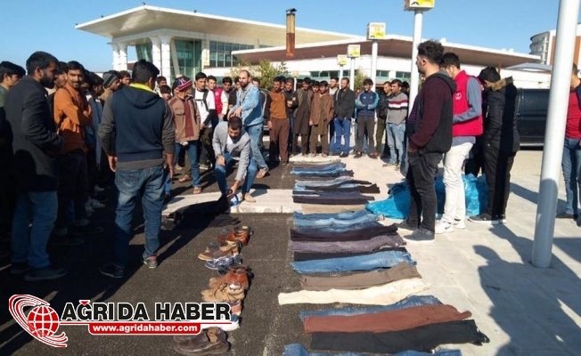 Ağrı Gençlik Merkezi Sığınmacılar İçin Giyecek Kampanyası Başlattı