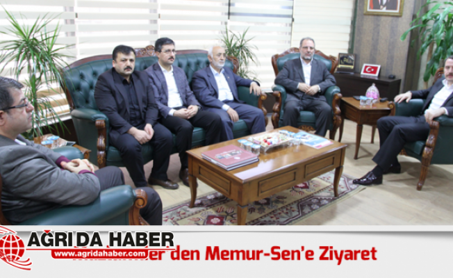 Mazlumder Genel Başkanı ve Heyetinden Memur-Sene Ziyaret
