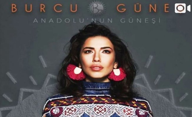 Burcu Güneşten türkü albümü