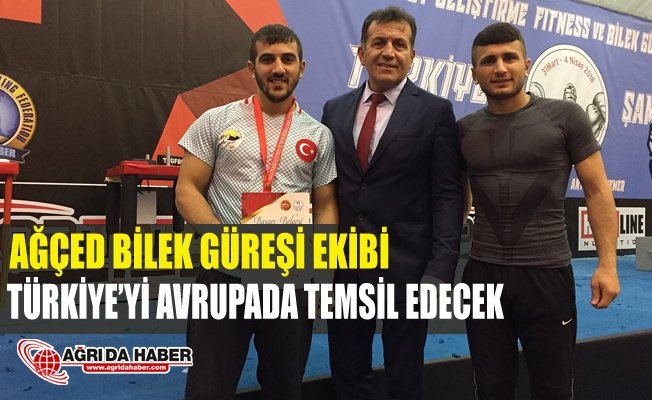 AĞÇED Bilek Güreşi Ekibi Türkiyeyi Avrupa ve Dünya Şampiyonasında Temsil Edecek