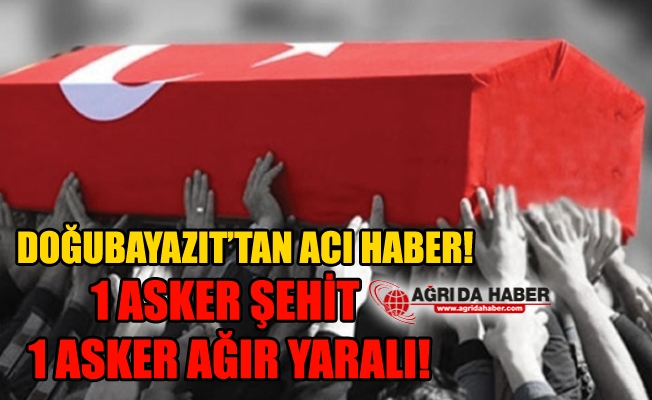 Ağrı Doğubayazıt#039;ta PKK#039;dan Hain Tuzak! 1 Asker Şehit 1 Asker Ağır Yaralı!