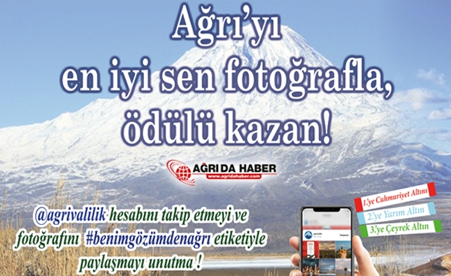 Ağrı Valiliğinden Ödüllü Fotoğraf Yarışması