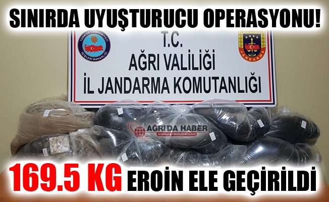 Gürbulak#039;ta Uyuşturucu Operasyonu! 169.5 Kilogram Eroin Ele Geçirildi!
