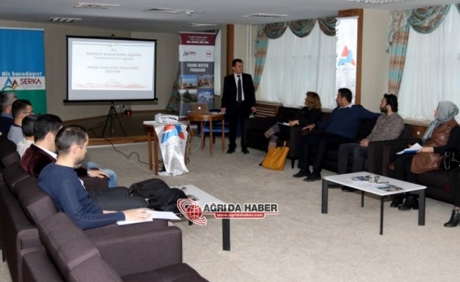 AİÇÜde Proje Döngüsü Yönetimi ve Proje Hazırlama Eğitimi Verildi