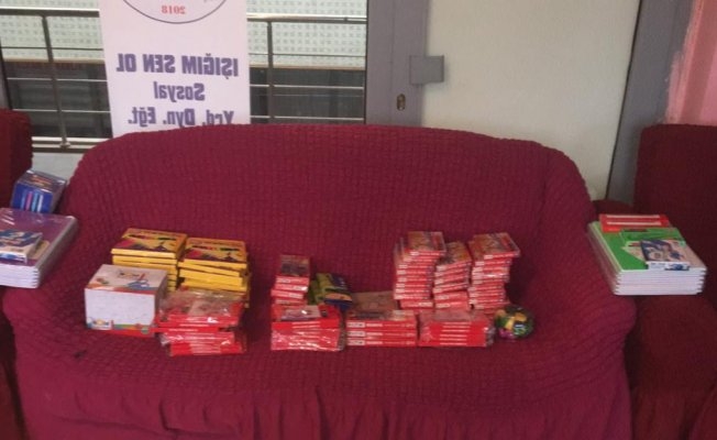 Ağrı Patnosta 225 Öğrenciye Kırtasiye Yardımı Yapıldı