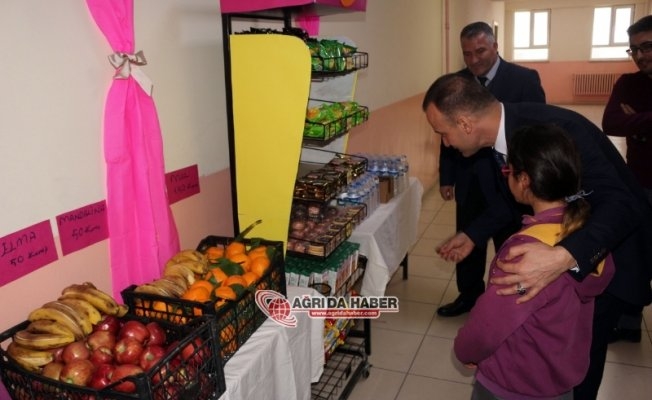 Ağrıda ‘Dürüstlük Manavı Açılışı