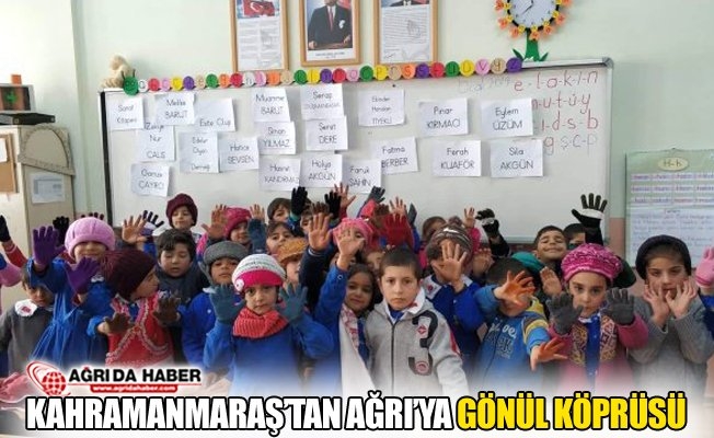 Kahramanmaraş#039;tan Ağrı#039;ya Gönül Köprüsü
