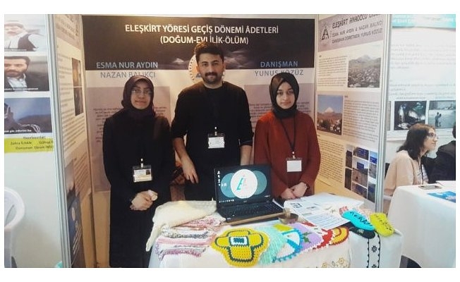 Eleşkirt Tübitak#039;ta Bölge Birincisi Oldu