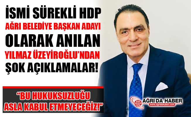 Yılmaz Üzeyiroğlu#039;ndan Şok Açıklamalar!
