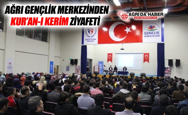 Ağrı Gençlik Merkezi#039;nden Kur#039;an-ı Kerim Ziyafeti