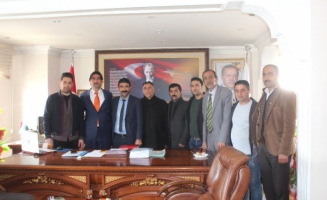 Taşlıçay Spor Kulübü#039;nden Belediye Başkanı Taşdemir#039;e Ziyaret