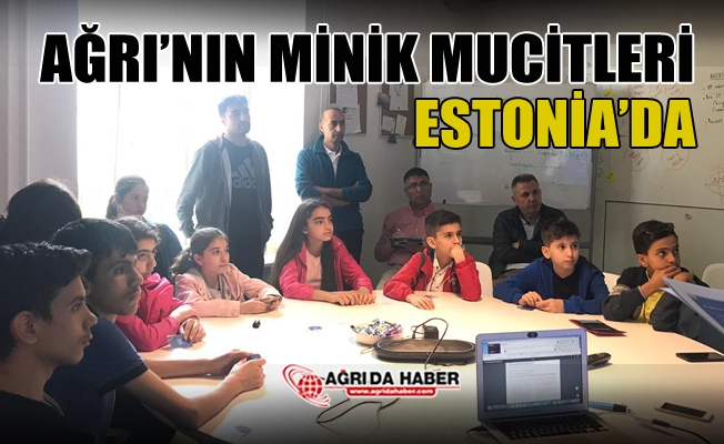 Ağrı#039;nın Minik Mucitleri Estonya Tallinn Üniversitesinde