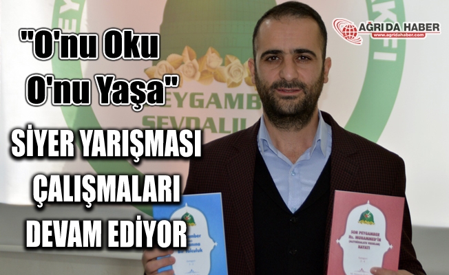 Ağrı#039;da Siyer Yarışması çalışmaları devam ediyor