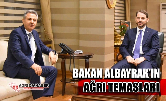 Bakan Berat Albayrak Ağrı Temaslarına Devam Etti