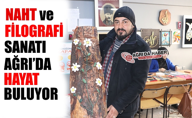 Naht ve Filografi Sanatı Ağrı#039;da Yeniden Hayat Buluyor!