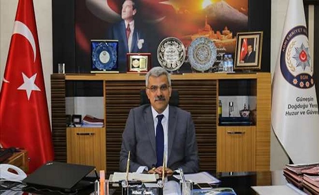 Ağrı İl Emniyet Müdürü Nihat Özen#039;in Bayram Mesajı
