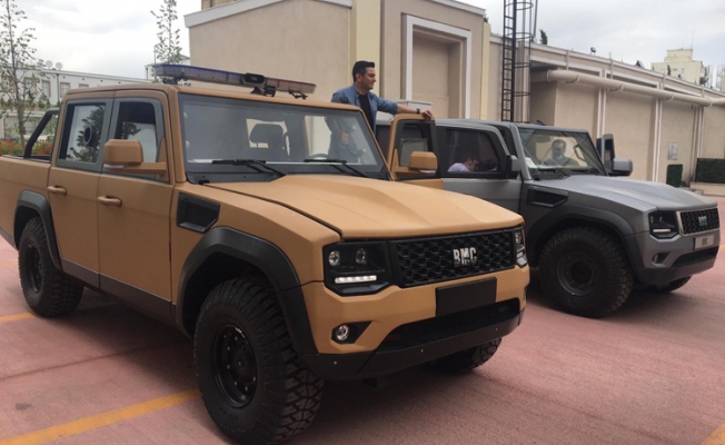 Zırhlı Pikap Araç Görev için Hazır!