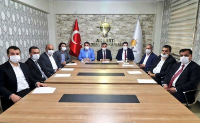 Ağrı Ak Parti Cumhurbaşkanı Erdoğanla Bayramlaştı