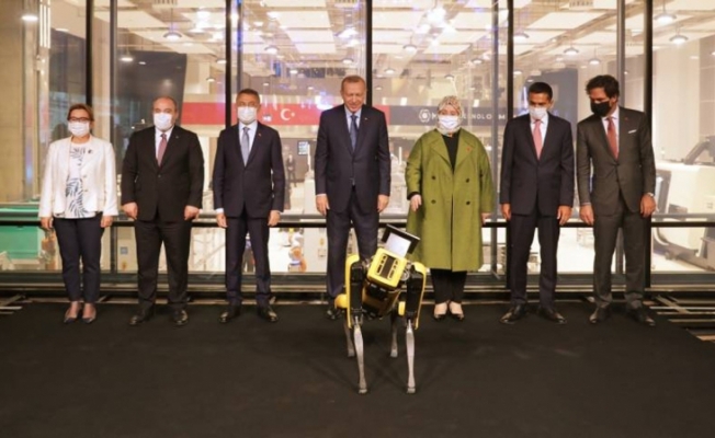 Cumhurbaşkanı Erdoğan Teknoloji merkezinin açılışını yaptı