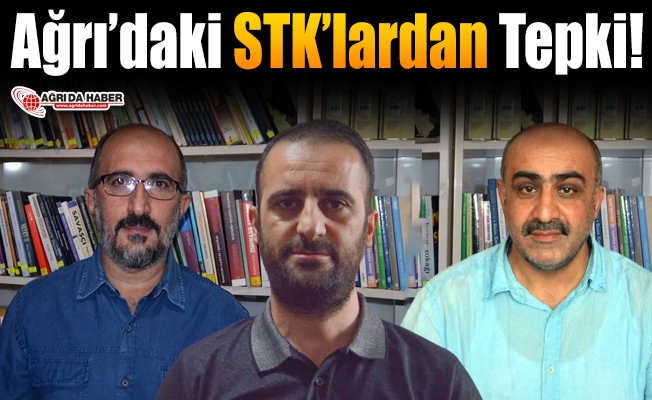 Ağrıdaki STKlardan Ahlaksızlığa Tepki!