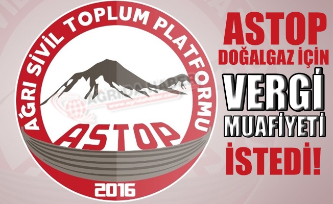 Ağrı Sivil Toplum Platformu Doğalgaz İçin Vergi Muafiyeti İstedi