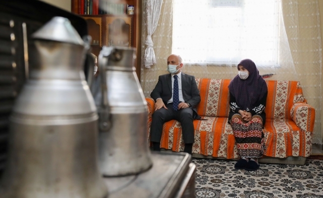 Vali Varol Baday Ailesini Ziyaret Etti