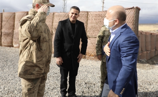 Vali Varoldan Hudut Karakollarına Ziyaret