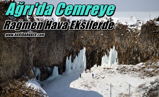 Ağrı#039;da Cemreye Rağmen Hava Eksilerde