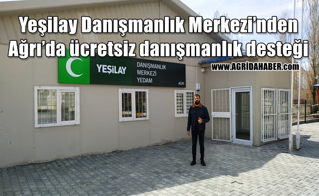 Yeşilay Danışmanlık Merkezinden Ağrıda ücretsiz danışmanlık desteği
