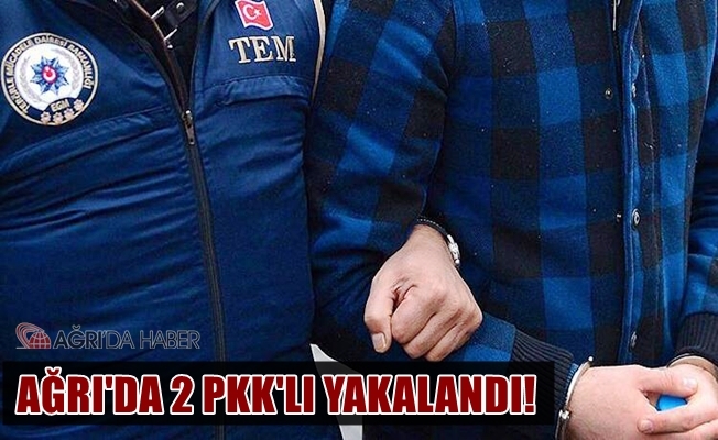 Ağrı#039;da 2 PKK Mensubu yakalandı
