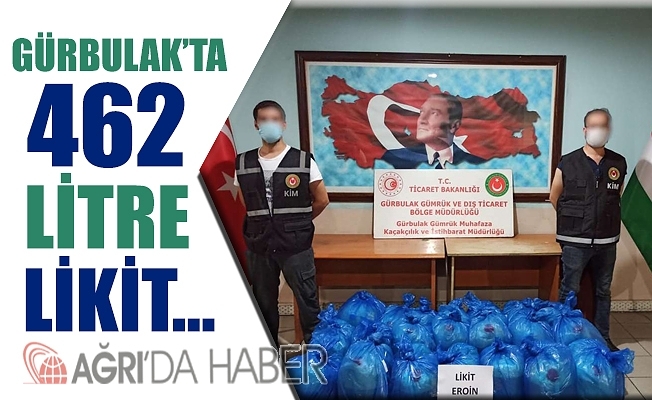 Gürbulak Gümrük Kapısında  462 Litre Likit Eroin Ele Geçirildi!