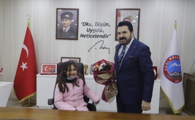 İlkokul Öğrencilerinden Başkan Savcı Sayana Ziyaret