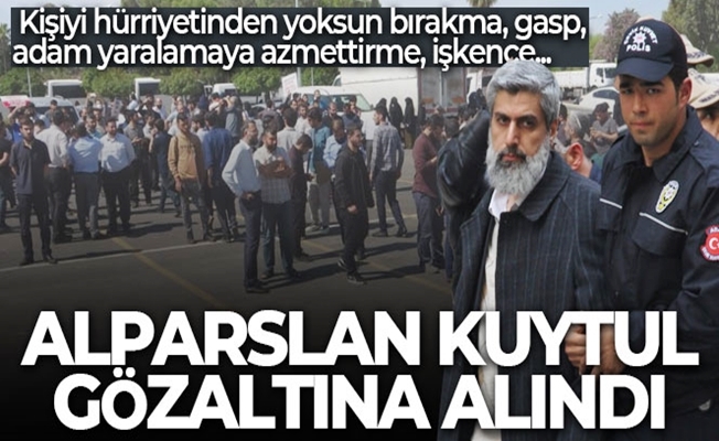 Alparslan Kuytul, gözaltına alındı