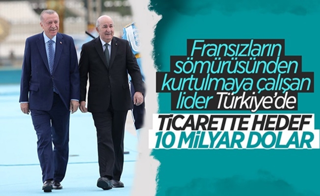 Cezayir Cumhurbaşkanı Tebbun, Ankara#039;da