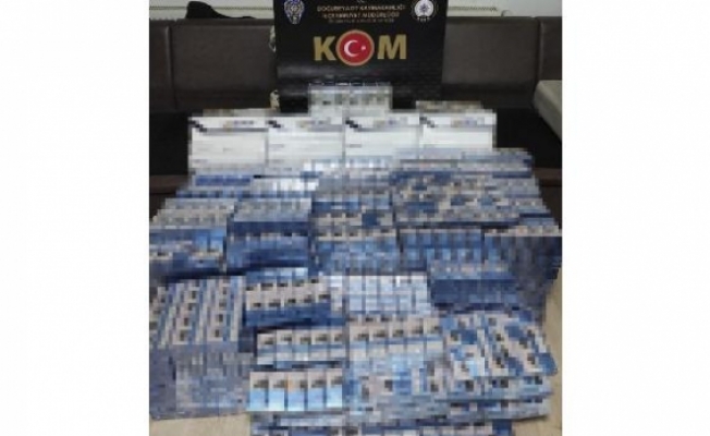 Doğubayazıt#039;ta 3 bin 877 paket kaçak sigara ele geçirildi!