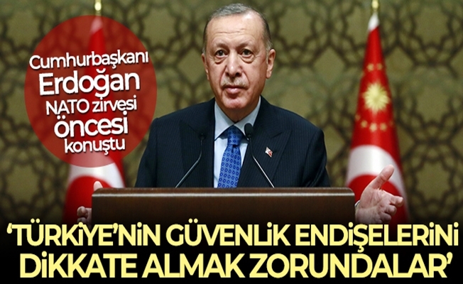 Cumhurbaşkanı Erdoğan: Biz NATO#039;nun 70 yıllık üyesiyiz ve Türkiye rastgele NATO#039;ya katılmış bir ülke değil”