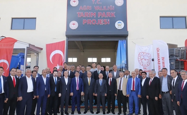 Bakan Kirişci Ağrı#039;da Tarım Parkın açılışını gerçekleştirdi