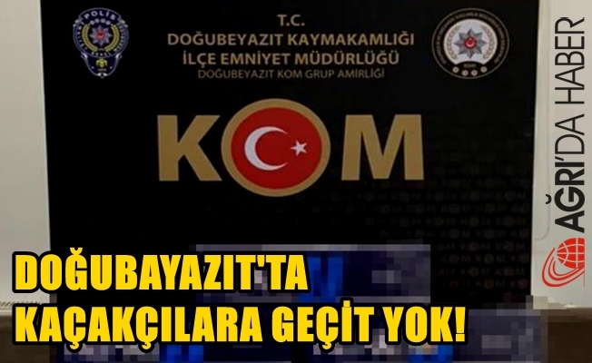 Doğubayazıt#039;ta kaçak bin 175 litre motorin ve 490 paket sigara ele geçirildi! 2 kişi gözaltına alındı