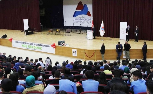 AİÇÜ#039;de 24 Kasım Öğretmenler Günü kutlandı
