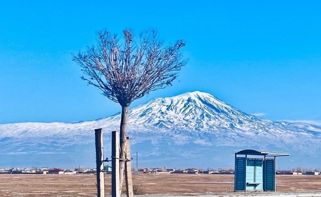 Ağrı Dağı Türkiye#039;nin Çatısı manzarasıyla büyülüyor