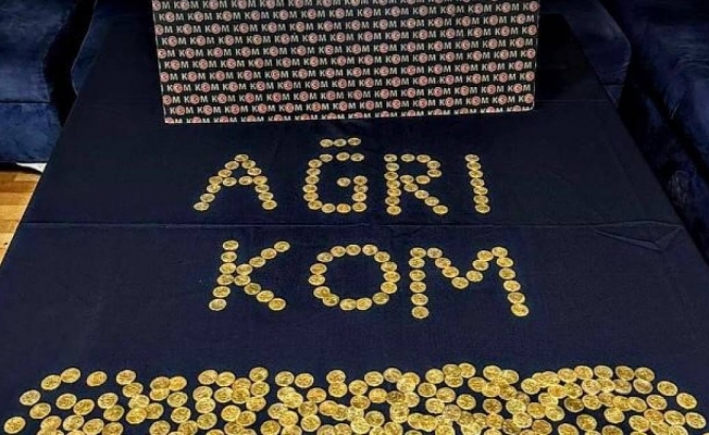 Ağrı#039;da 562 adet sikke ele geçirildi