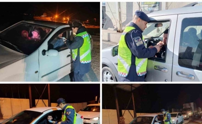 Ağrıda sürücülere 118 bin lira ceza kesildi
