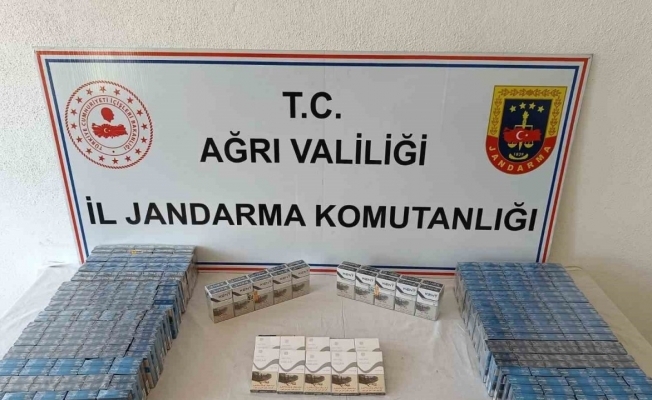 Ağrıda 655 paket kaçak sigara ele geçirildi