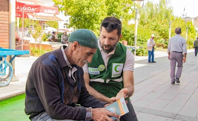 Yeşilay Ağrı Şube Başkanı Aslandan uyuşturucuyla mücadelede seferberlik çağrısı