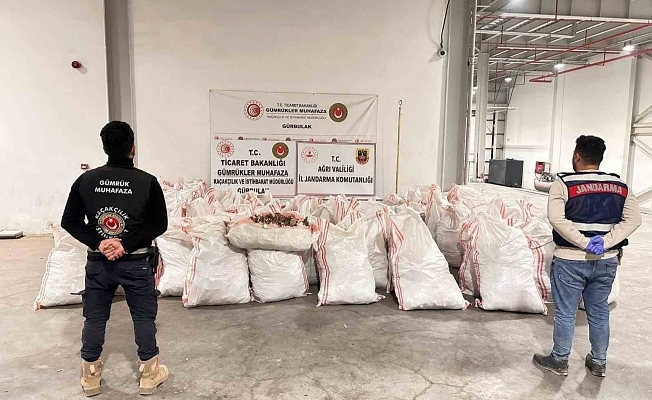 Ağrıda 4 ton 503 kilogram metanfetamin ele geçirildi