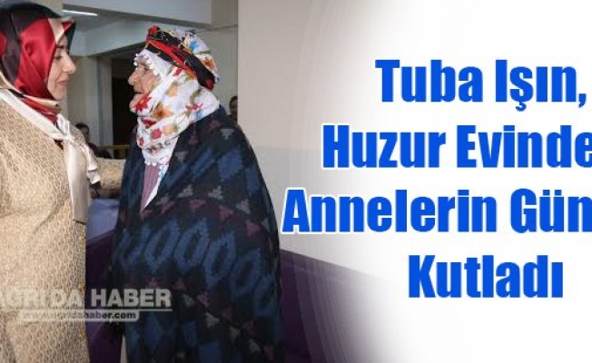 Tuba Işın, huzur evindeki annelerin gününü kutladı