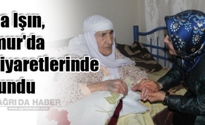 Tuba Işın, Hamurda ev ziyaretlerinde bulundu