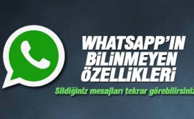 Whatsappın Bilinmeyen Özellikleri ?